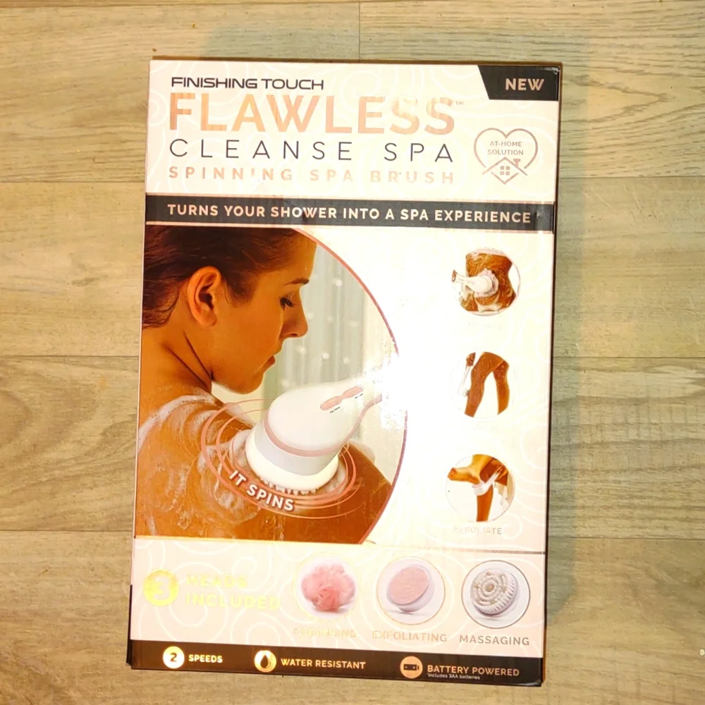 FINISHING TOUCH Flawless Spinning Spa Brush